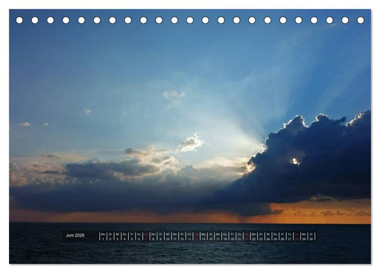 Produktbild: Himmelsspektakel (Tischkalender 2026 DIN A5 quer), CALVENDO Monatskalender