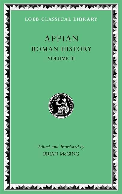 Produktbild: Appian: Roman History, Volume III