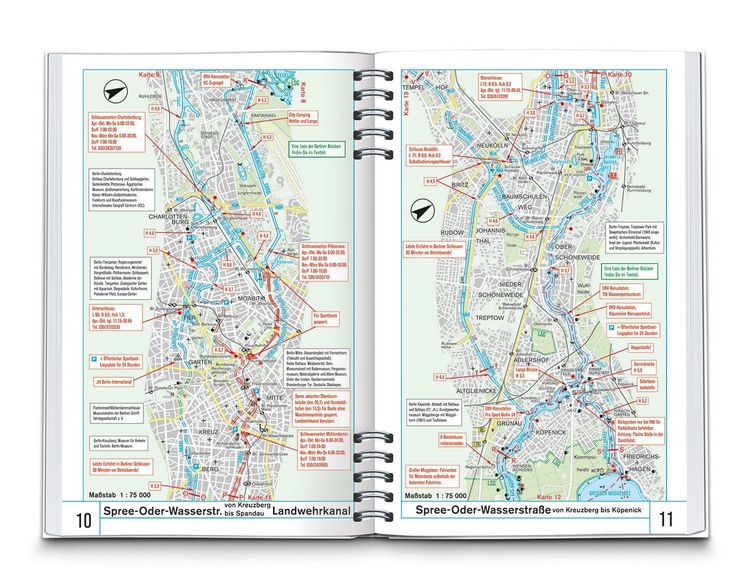 Produktbild: KOMPASS Wasserwanderatlas Berlin und Brandenburg