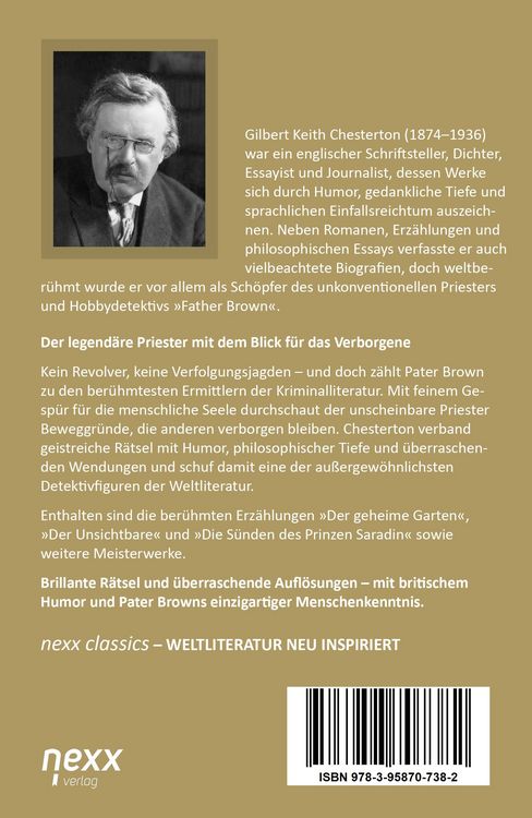 Produktbild: Pater Brown &ndash; Priester und Detektiv