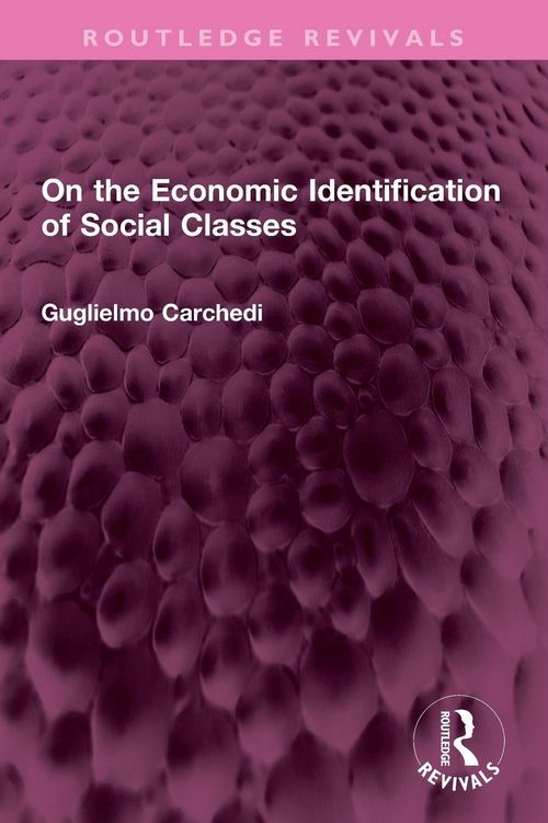 Produktbild: On the Economic Identification of Social Classes