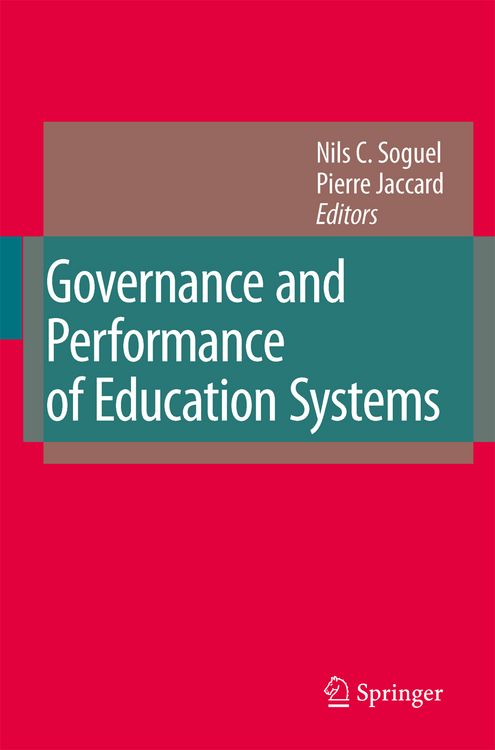 Produktbild: Governance and Performance of Education Systems