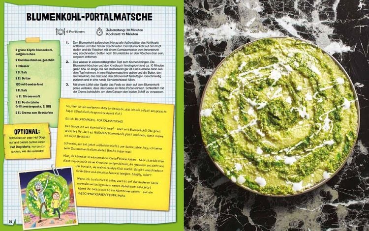 Produktbild: Rick and Morty: Das offizielle Kochbuch