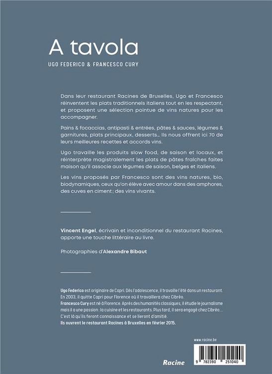 Produktbild: A Tavola ; Esprit Racines
