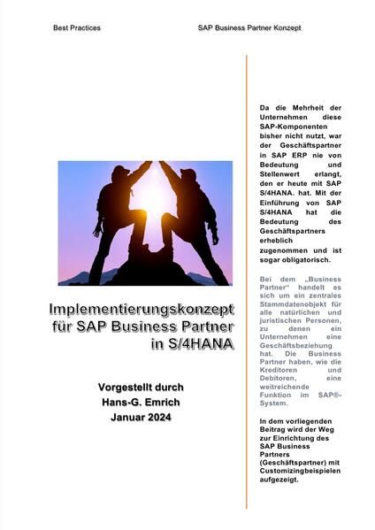 Produktbild: SAP Business Partner Konzept in S/4HANA
