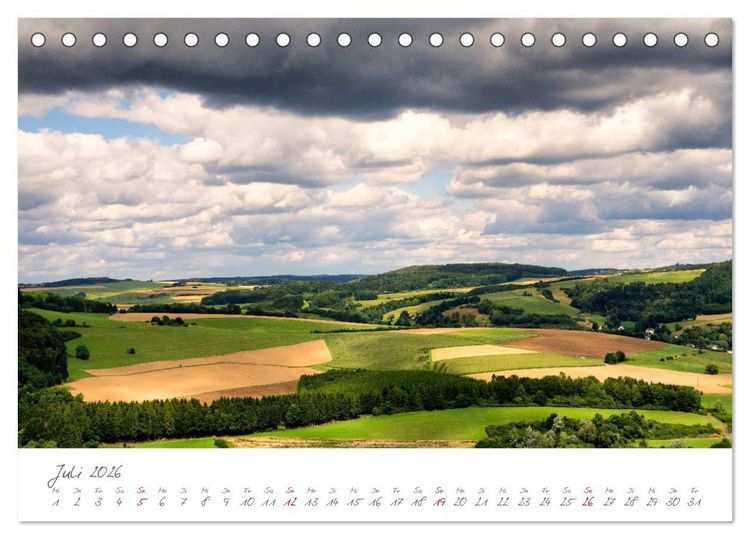 Produktbild: Erlebnis Eifel (Tischkalender 2026 DIN A5 quer), CALVENDO Monatskalender