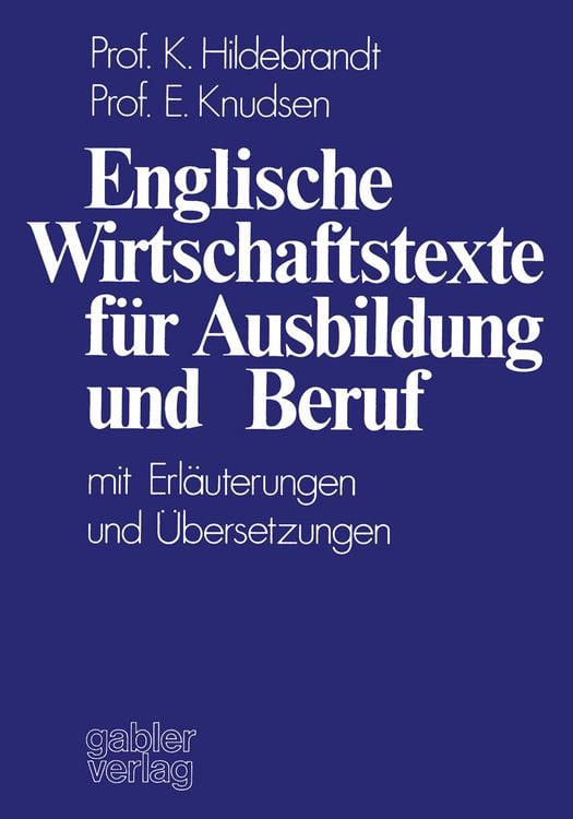 Produktbild: Englische Wirtschaftstexte f&uuml;r Ausbildung und Beruf