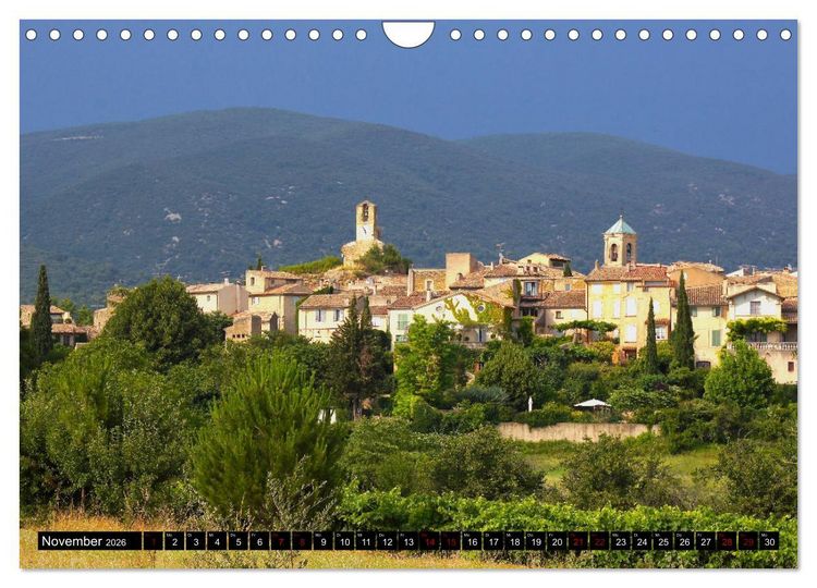 Produktbild: Luberon. Im Herzen der Provence (Wandkalender 2026 DIN A4 quer), CALVENDO Monatskalender