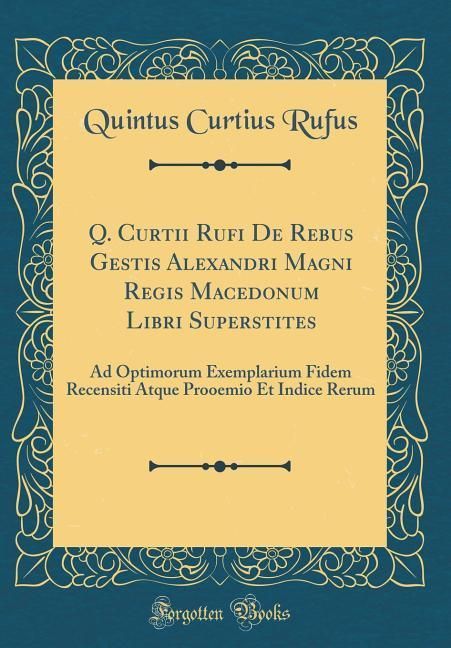 Produktbild: Lat-Q Curtii Rufi De Rebus Ges
