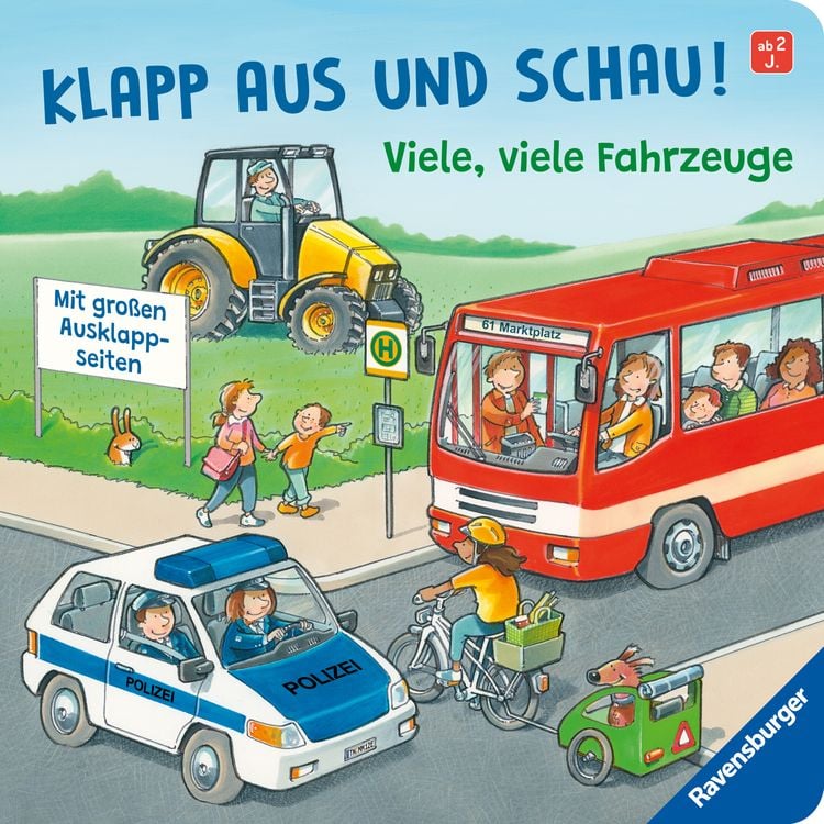 Produktbild: Klapp aus und schau! Viele, viele Fahrzeuge