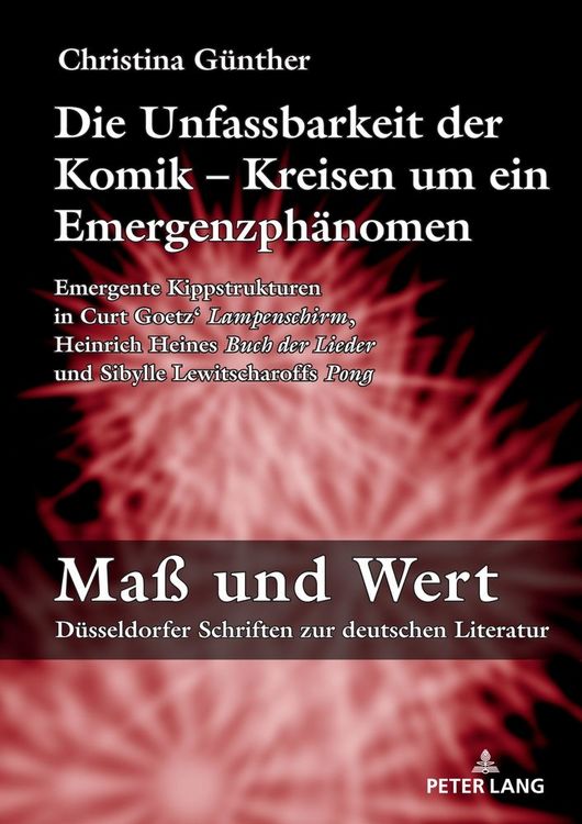 Produktbild: Die Unfassbarkeit der Komik &ndash; Kreisen um ein Emergenzph&auml;nomen