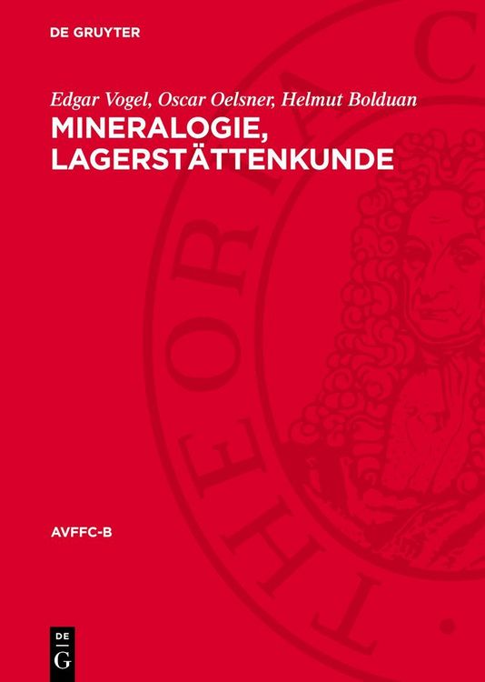 Produktbild: Mineralogie, Lagerst&auml;ttenkunde