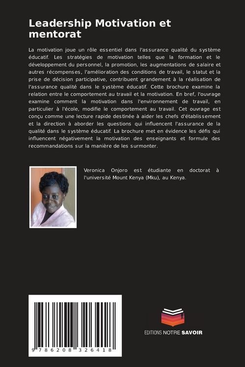 Produktbild: Leadership Motivation et mentorat