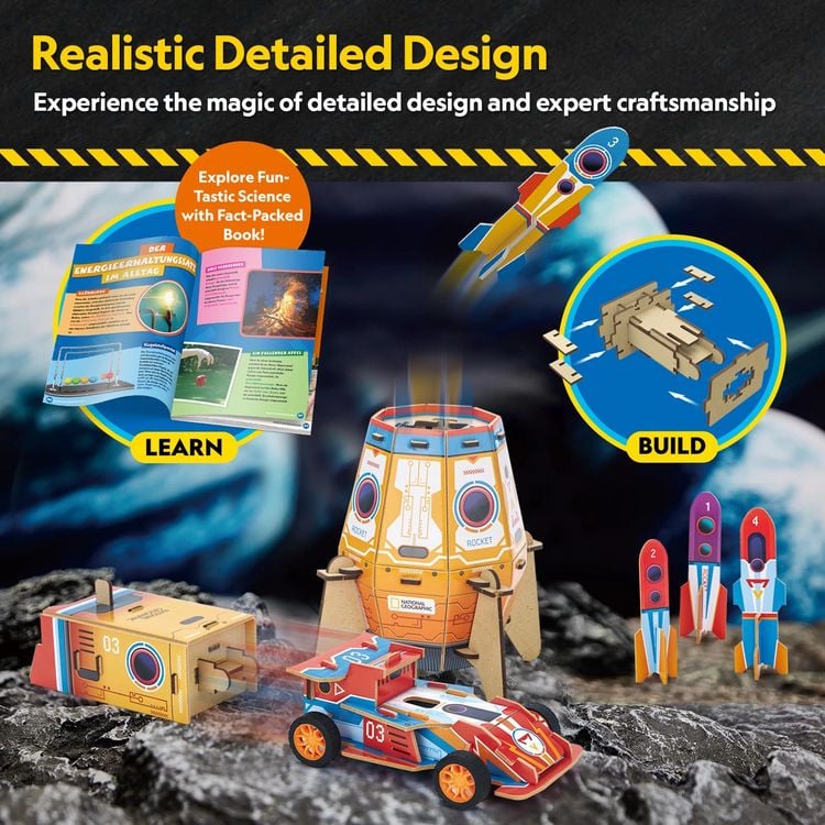 Produktbild: 2in1 Rakete & Rennwagen