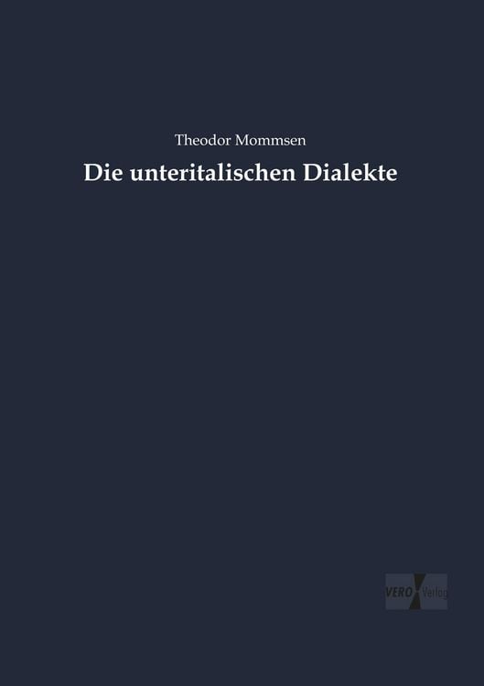 Produktbild: Die unteritalischen Dialekte