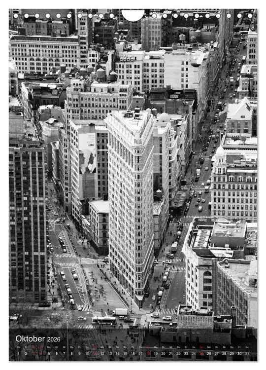 Produktbild: New York - The Big Apple (Wandkalender 2026 DIN A4 hoch), CALVENDO Monatskalender