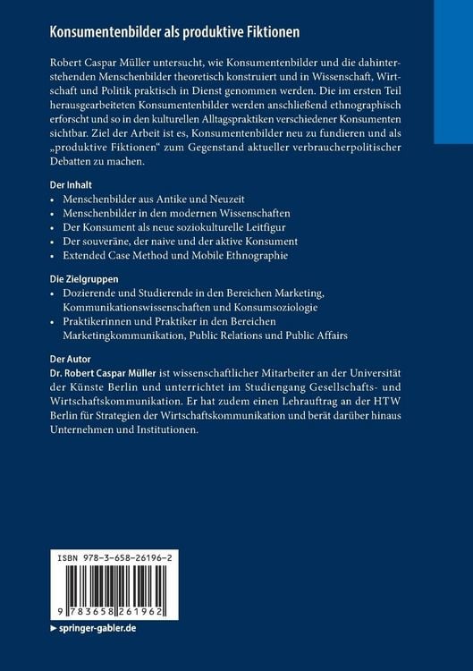 Produktbild: Konsumentenbilder als produktive Fiktionen