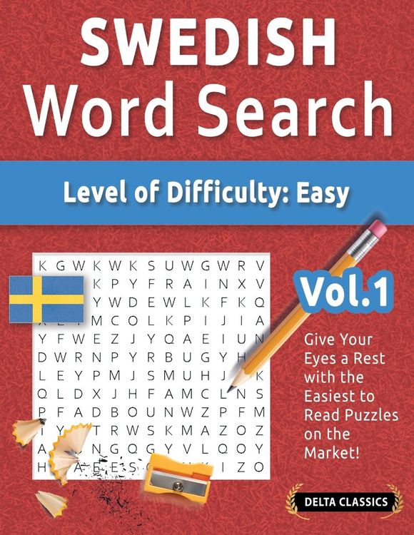 Produktbild: Swedish Word Search - Level Of Difficulty