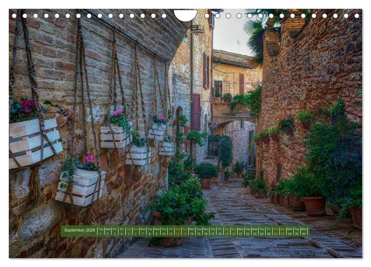Produktbild: Umbria The green heart of Italy (Wall Calendar 2026 DIN A4 landscape), CALVENDO 12 Month Wall Calendar