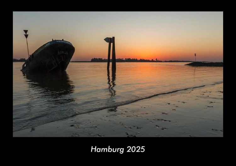 Produktbild: Hamburg 2025 Fotokalender DIN A3