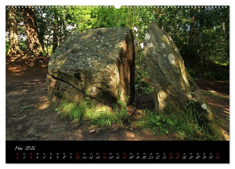 Produktbild: Broc&eacute;liande / Zauberwald der Bretagne (hochwertiger Premium Wandkalender 2026 DIN A2 quer), Kunstdruck in Hochglanz