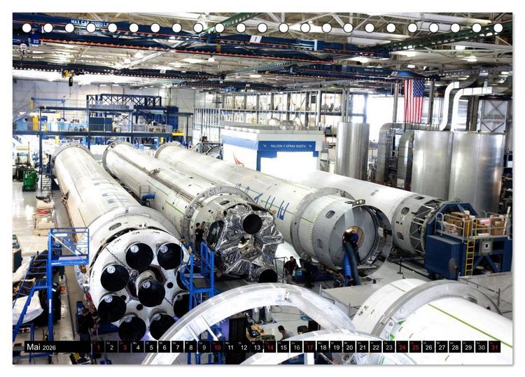 Produktbild: Space Shuttle. Impressionen aus der Raumfahrt (Tischkalender 2026 DIN A5 quer), CALVENDO Monatskalender