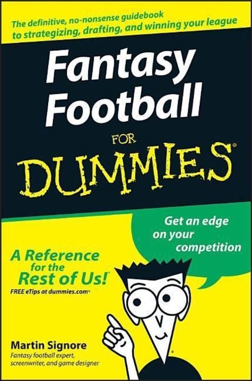 Produktbild: Fantasy Football For Dummies