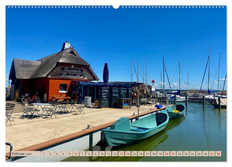 Produktbild: Fischland zwischen Ostsee und Bodden (hochwertiger Premium Wandkalender 2027 DIN A2 quer), Kunstdruck in Hochglanz