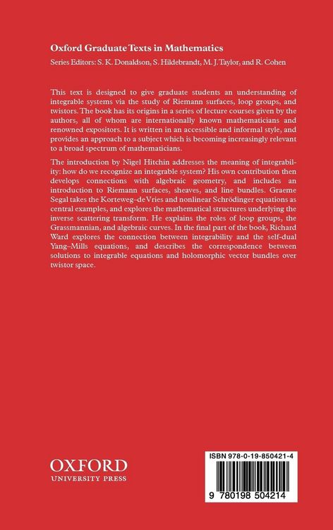 Produktbild: Integrable Systems