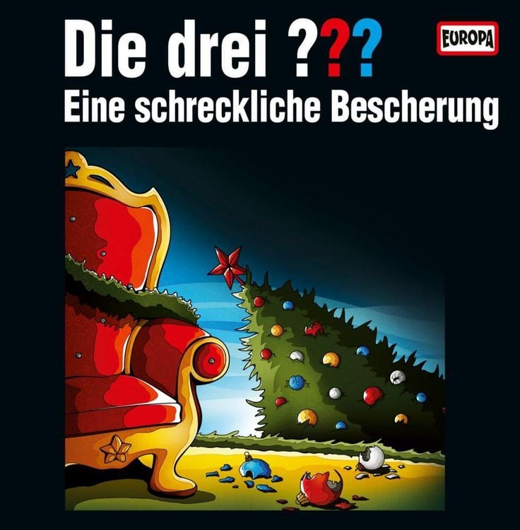 Produktbild: Die drei ??? - Adventskalender - Eine schreckliche Bescherung, 4 LP Longplay