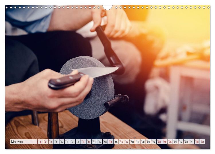 Produktbild: Handwerk &ndash; Freude an der Arbeit (Wandkalender 2026 DIN A3 quer), CALVENDO Monatskalender