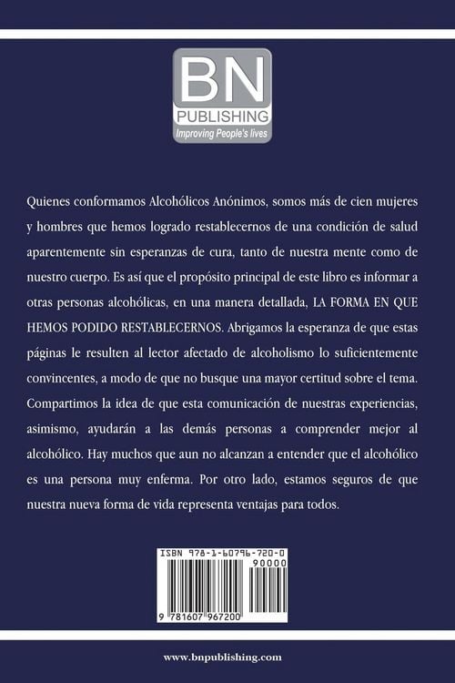 Produktbild: Alcoholicos Anonimos