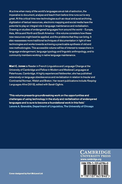 Produktbild: Endangered Languages and New Technologies