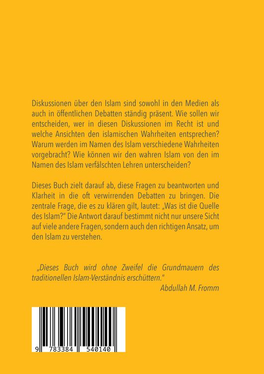 Produktbild: Der verf&auml;lschte Islam und der Islam im Koran