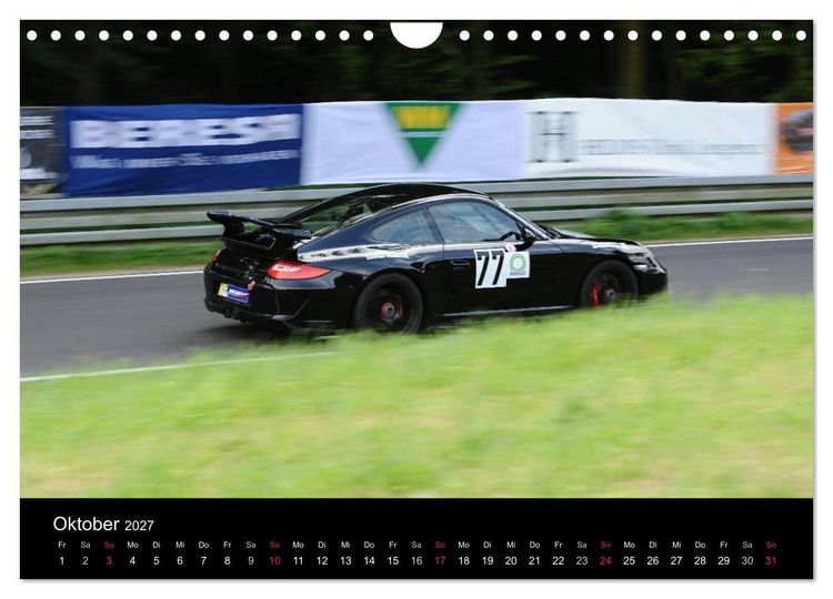 Produktbild: Bergrennen und Rallye im Porsche (Wandkalender 2027 DIN A4 quer), CALVENDO Monatskalender