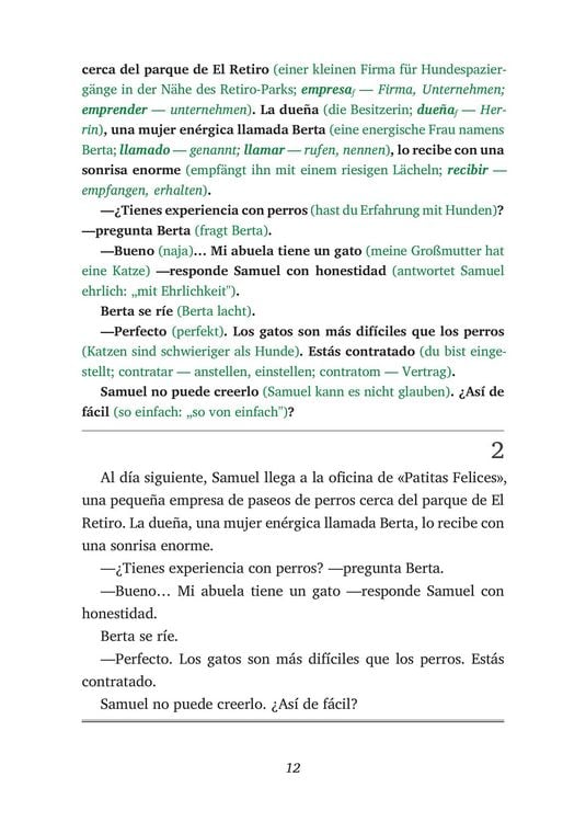 Produktbild: El paseador de perros - Spanisch lernen mit lustigen Kurzgeschichten A1-A2 (+ Audio-Online)