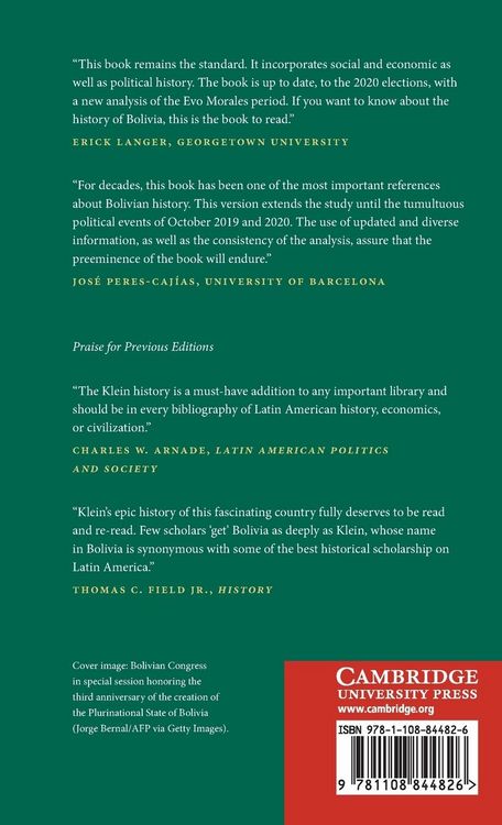Produktbild: A Concise History of Bolivia