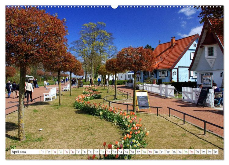 Produktbild: Mein buntes Mecklenburg (Wandkalender 2026 DIN A2 quer), CALVENDO Monatskalender