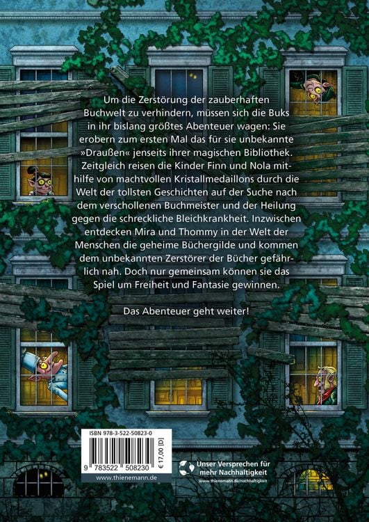 Produktbild: Die magische Bibliothek der Buks 2: Das verfluchte Medaillon