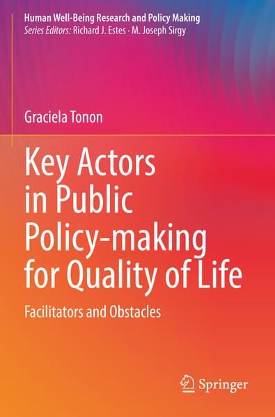 Produktbild: Key Actors in Public Policy-making for Quality of Life