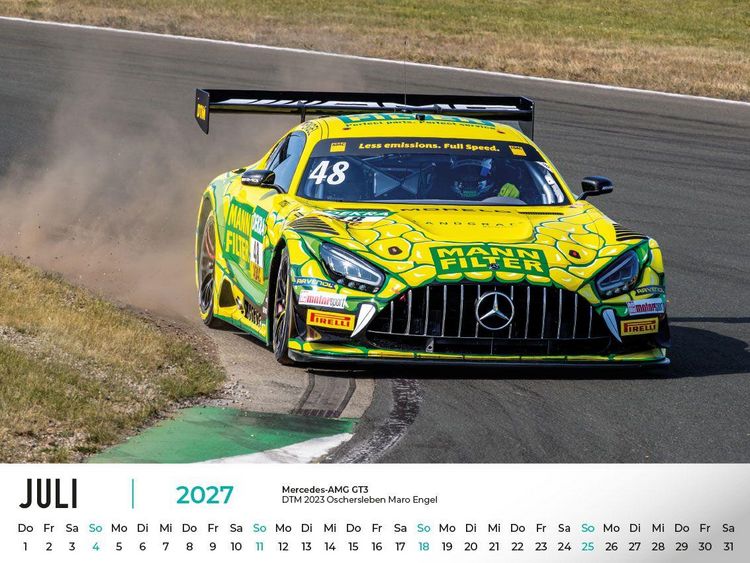 Produktbild: Mercedes im Rennsport Kalender 2027