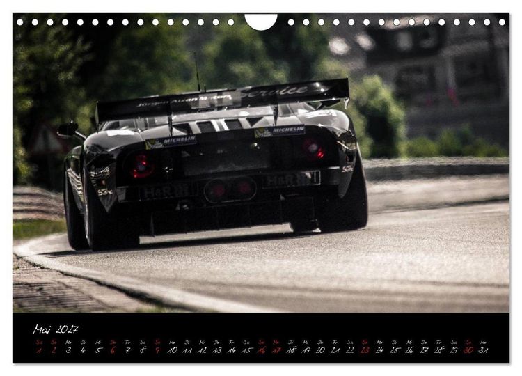 Produktbild: EMOTIONS ON THE GRID - VLN Langstreckenmeisterschaft N&uuml;rburgring (Wandkalender 2027 DIN A4 quer), CALVENDO Monatskalender