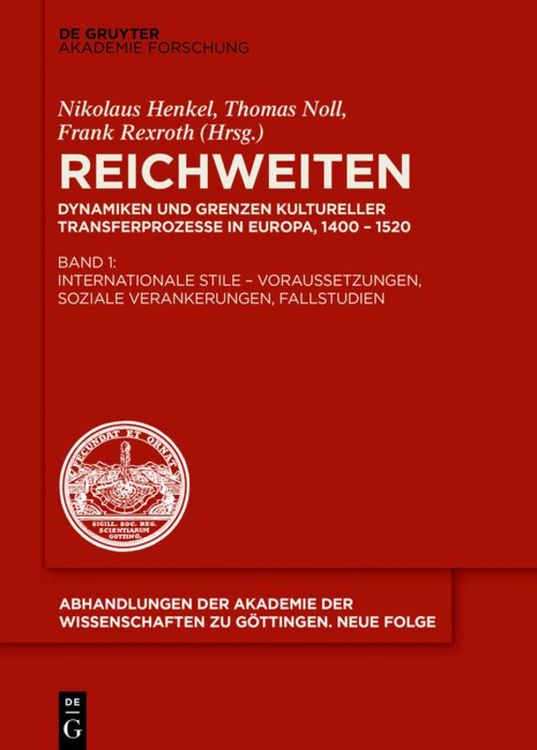 Produktbild: Internationale Stile &ndash; Voraussetzungen, soziale Verankerungen, Fallstudien