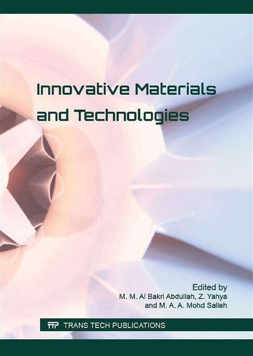 Produktbild: Innovative Materials and Technologies