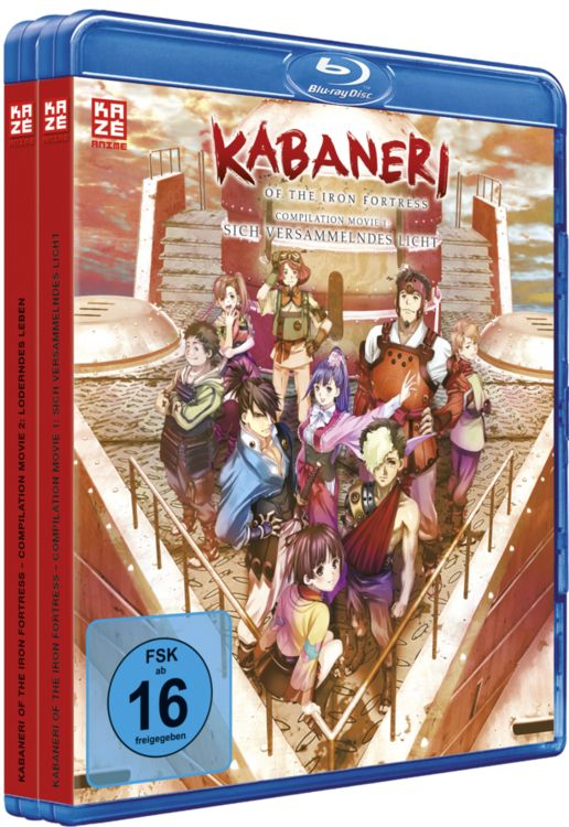 Produktbild: Kabaneri of the Iron Fortress: Compilation Movie 1&2 - Gesamtausgabe [2 BRs]