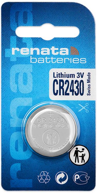 Produktbild: Renata Knopfzelle CR2430 3V 1 St. 285 mAh Lithium