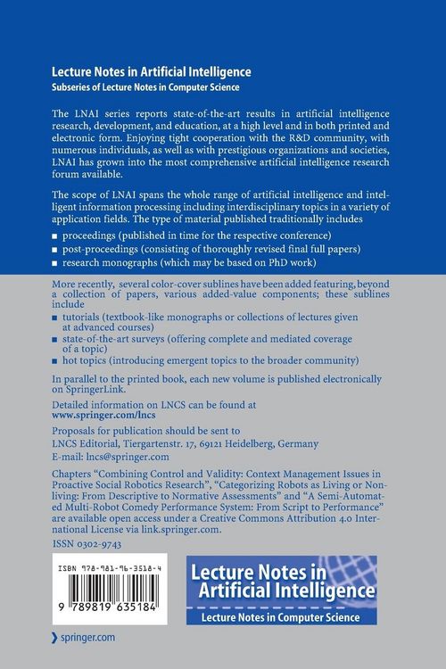 Produktbild: Social Robotics