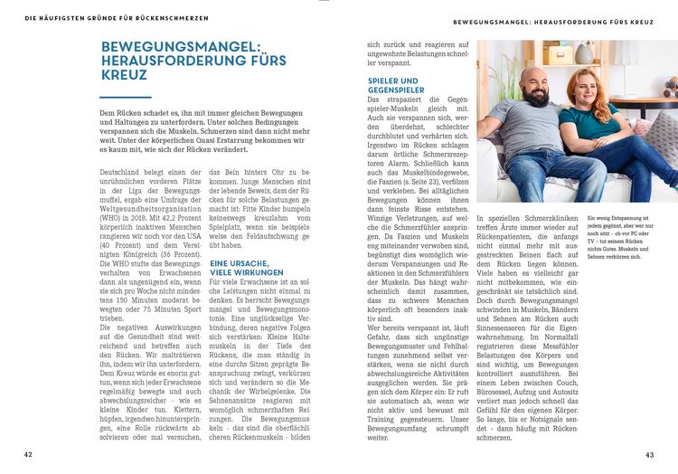 Produktbild: Apotheken Umschau: Der stressfreie Rücken