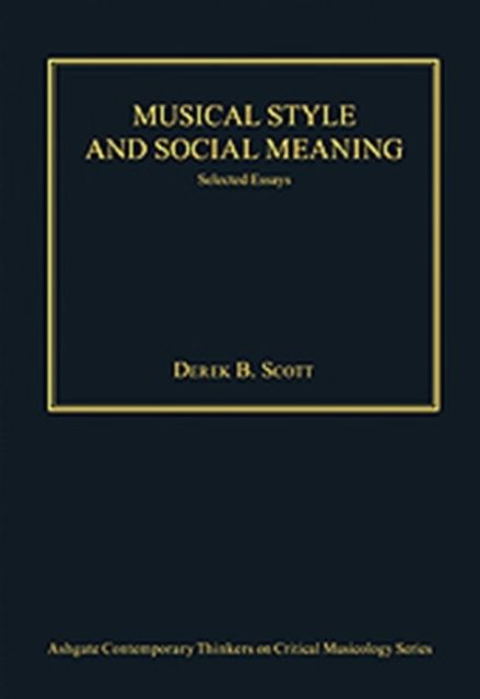 Produktbild: Scott, P: Musical Style and Social Meaning