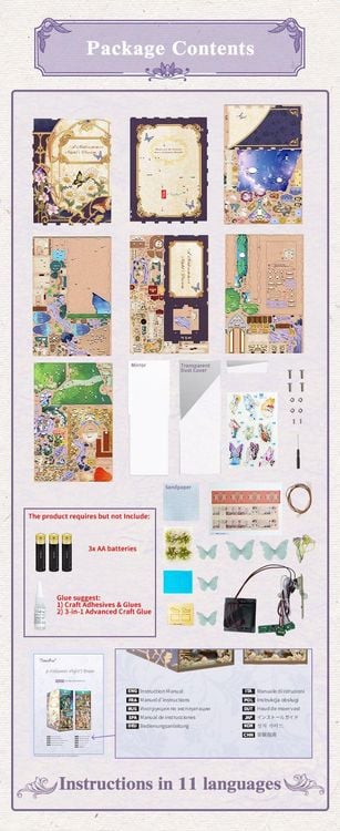 Produktbild: Book Nook DIY B&uuml;cherecke Midsummer Night